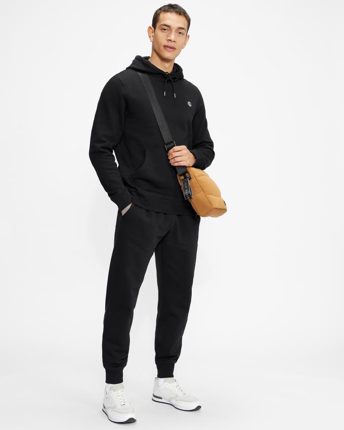 Pantalon Jogger Ted Baker Jersey Noir Homme | VPW-16450147